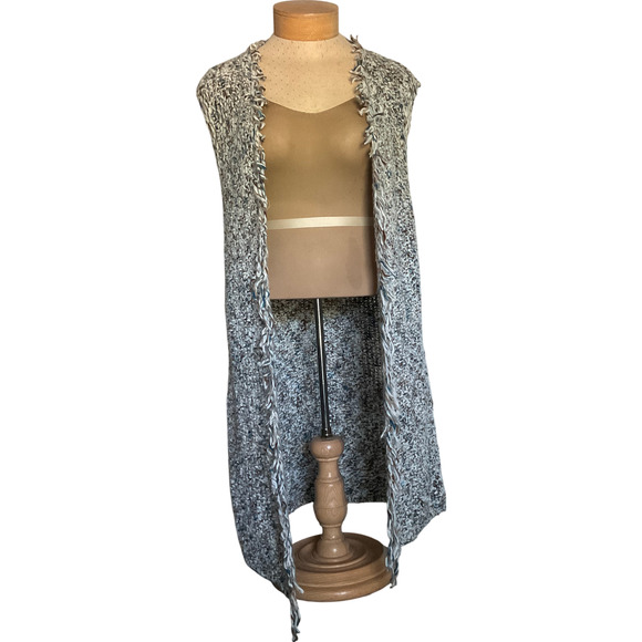 Chico's Size 1 Women's Knit Equivalent Size Medium Sweater Sleeveless Multicolor - Picture 9 of 9